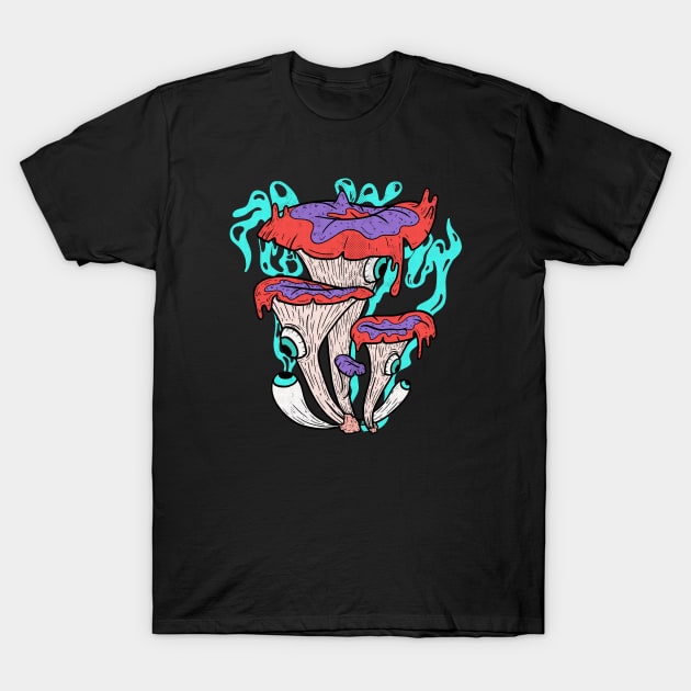 Magic Mushroom T-Shirt by Natalie93